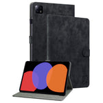 For Xiaomi Pad 6 Auto Wake and Sleep Cute Tiger Pattern PU Leather Tablet Case Card Holder Stand Cover