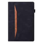 For Xiaomi Pad 6 Business Stand Wallet Case PU Leather Tablet Cover with Pencil Holder Loop