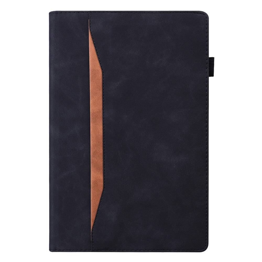 For Xiaomi Pad 6 Business Stand Wallet Case PU Leather Tablet Cover with Pencil Holder Loop