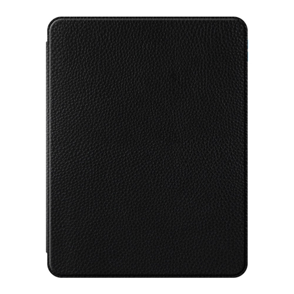 Xiaomi Pad 6-tablet med ægte okselæder og akryl, roterende støtte, smart etui med penneholder