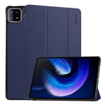 ENKAY HAT PRINCE For Xiaomi Pad 6 / Pad 6 Pro Leather+PC Tablet Case Trifold Stand Cover with Auto Wake / Sleep
