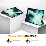 ENKAY HAT PRINCE til OnePlus Pad / Oppo Pad 2 Tabletcover PU Læder+PC Tredobbelt Stativcover med Automatisk Vågn/Sov