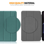 ENKAY HAT PRINCE til OnePlus Pad / Oppo Pad 2 Tabletcover PU Læder+PC Tredobbelt Stativcover med Automatisk Vågn/Sov