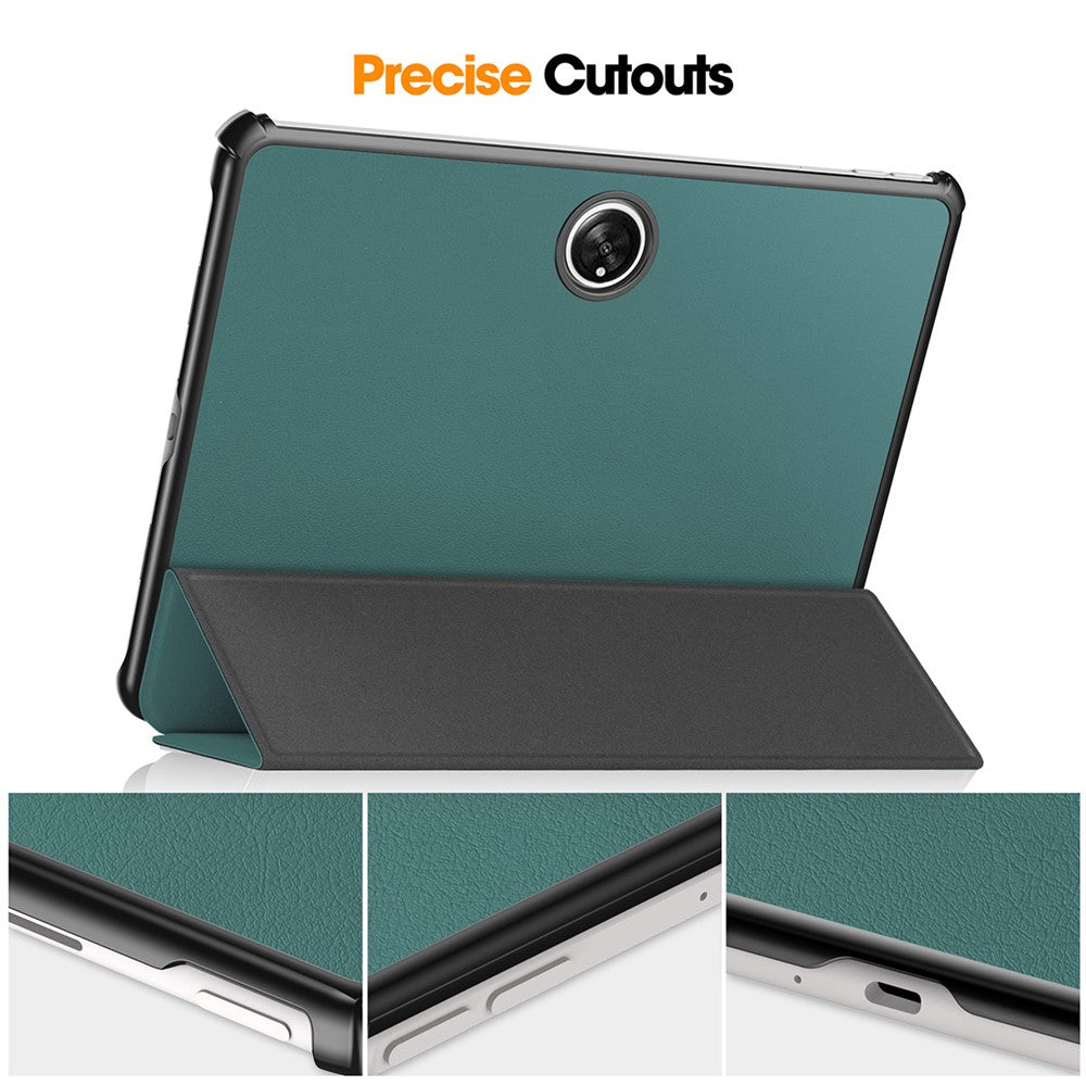 ENKAY HAT PRINCE til OnePlus Pad / Oppo Pad 2 Tabletcover PU Læder+PC Tredobbelt Stativcover med Automatisk Vågn/Sov