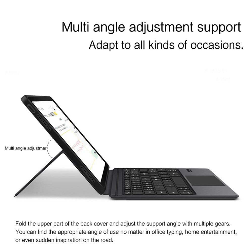 For vivo Pad2 Leather Case + Touchpad Bluetooth-compatible Keyboard (without Backlit)