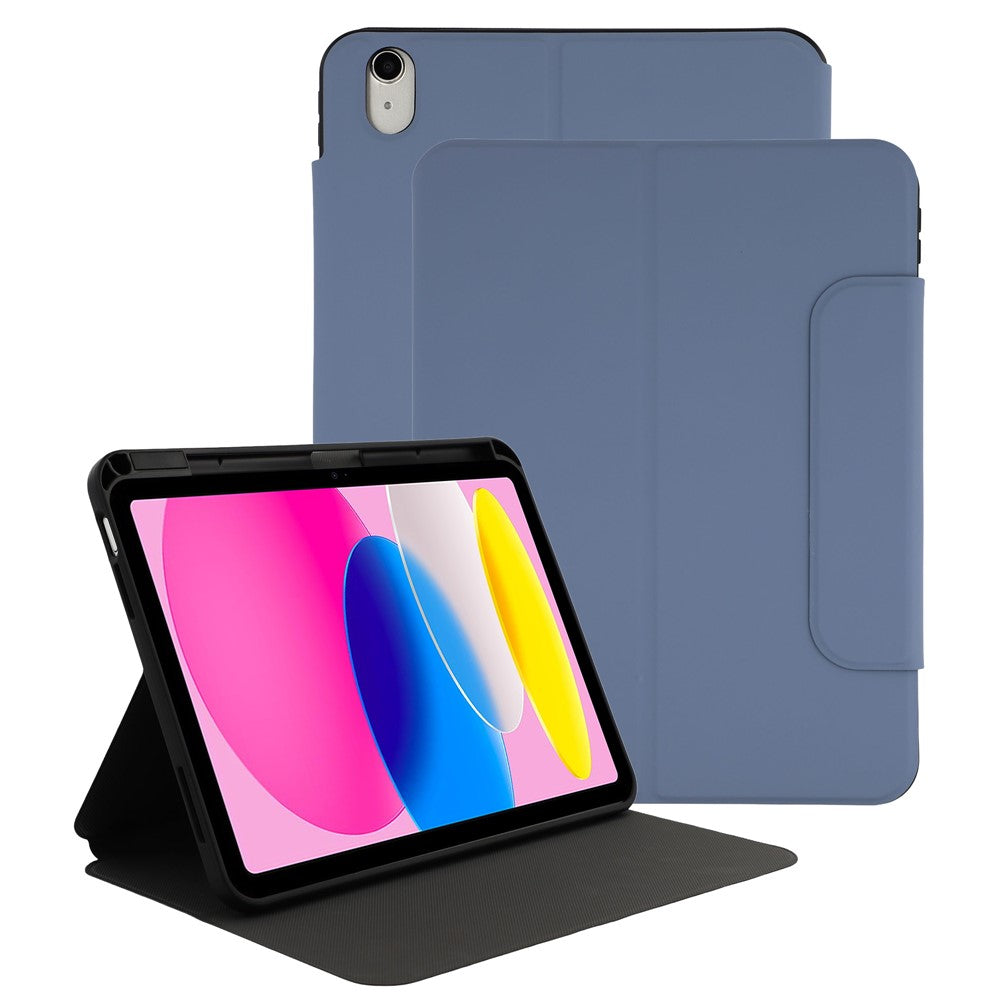 For iPad (2025) / 10.9 (2022) PU Leather Tablet Case Stand Magnetic Clasp Tablet Cover