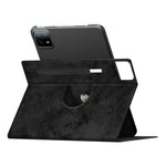 For Xiaomi Pad 6 Pro Rotary Stand Leather Case Pen Holder Design Tablet Drop-proof Cover