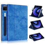 For Xiaomi Pad 6 Pro Rotary Stand Leather Case Pen Holder Design Tablet Drop-proof Cover