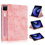 For Xiaomi Pad 6 Pro Rotary Stand Leather Case Pen Holder Design Tablet Drop-proof Cover