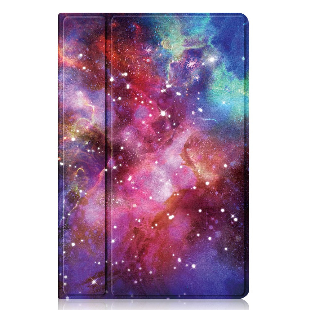 For Xiaomi Pad 6 Pro Rotatable PU Leather Flip Stand Cover Pattern Printing Shockproof Tablet Case with Pen Holder
