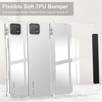 For Xiaomi Pad 6 / Pad 6 Pro Stand Tablet Case PU Leather + TPU + Acrylic Clear Smart Cover with Pen Slot