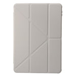 Xiaomi Pad 6 / Pad 6 Pro Origami Trippelvikbart Stativ Surfplatta Skal PU-läder Transparent Akryl TPU-skydd med Pennfack