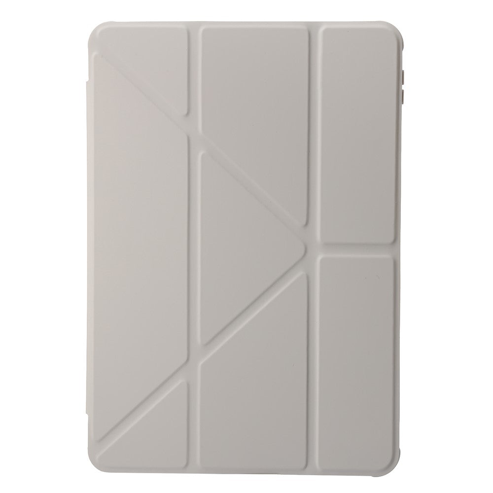 Xiaomi Pad 6 / Pad 6 Pro Origami Trippelvikbart Stativ Surfplatta Skal PU-läder Transparent Akryl TPU-skydd med Pennfack