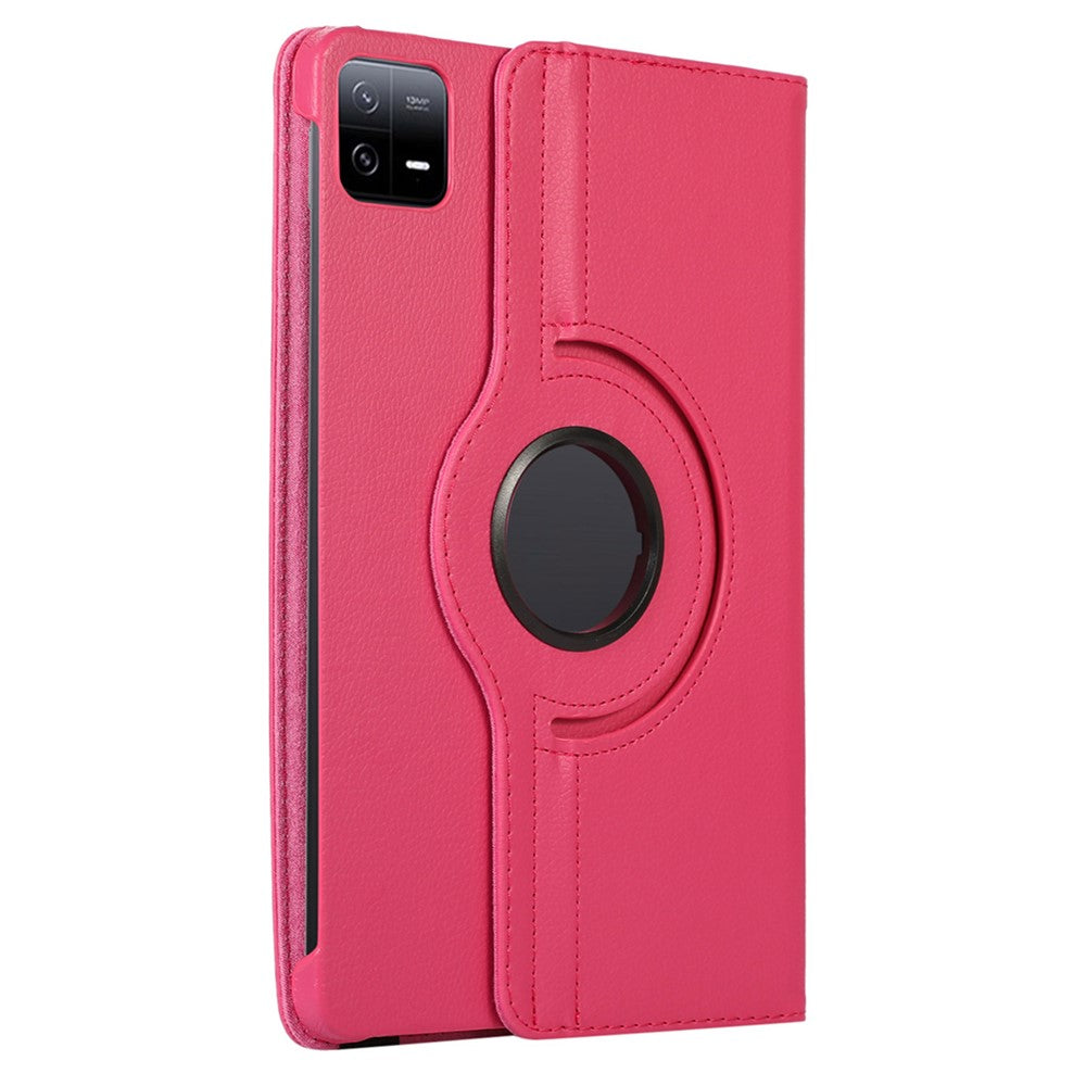ENKAY HAT PRINCE Tablet Case for Xiaomi Pad 6 / Pad 6 Pro Rotary Stand PU Leather+PC Cover with Auto Sleep / Wake