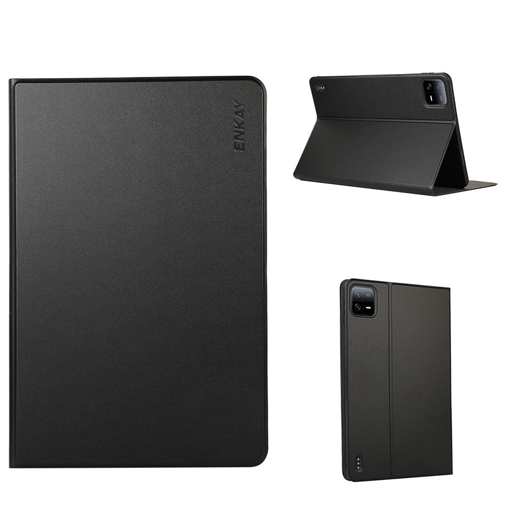 ENKAY HAT PRINCE Tablet Case for Xiaomi Pad 6 / Pad 6 Pro PU Leather TPU Stand Cover with Auto Wake / Sleep