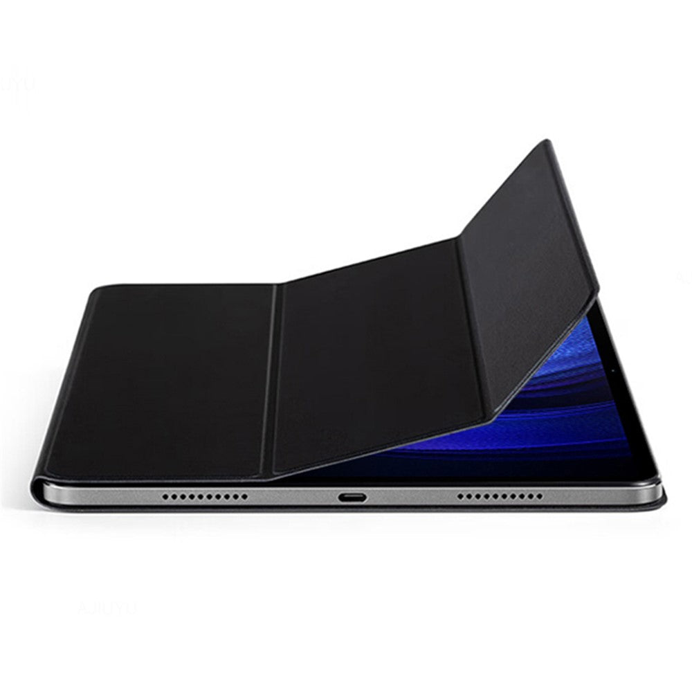 For Xiaomi Pad 6 PU Leather Tablet Case Trifold Stand Magnetic Protective Cover