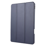 For Huawei MatePad 11 (2023) Solid Color PU Leather Cover Tri-Fold Stand Tablet Case with Pencil Slot