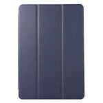 For Huawei MatePad 11 (2023) Solid Color PU Leather Cover Tri-Fold Stand Tablet Case with Pencil Slot