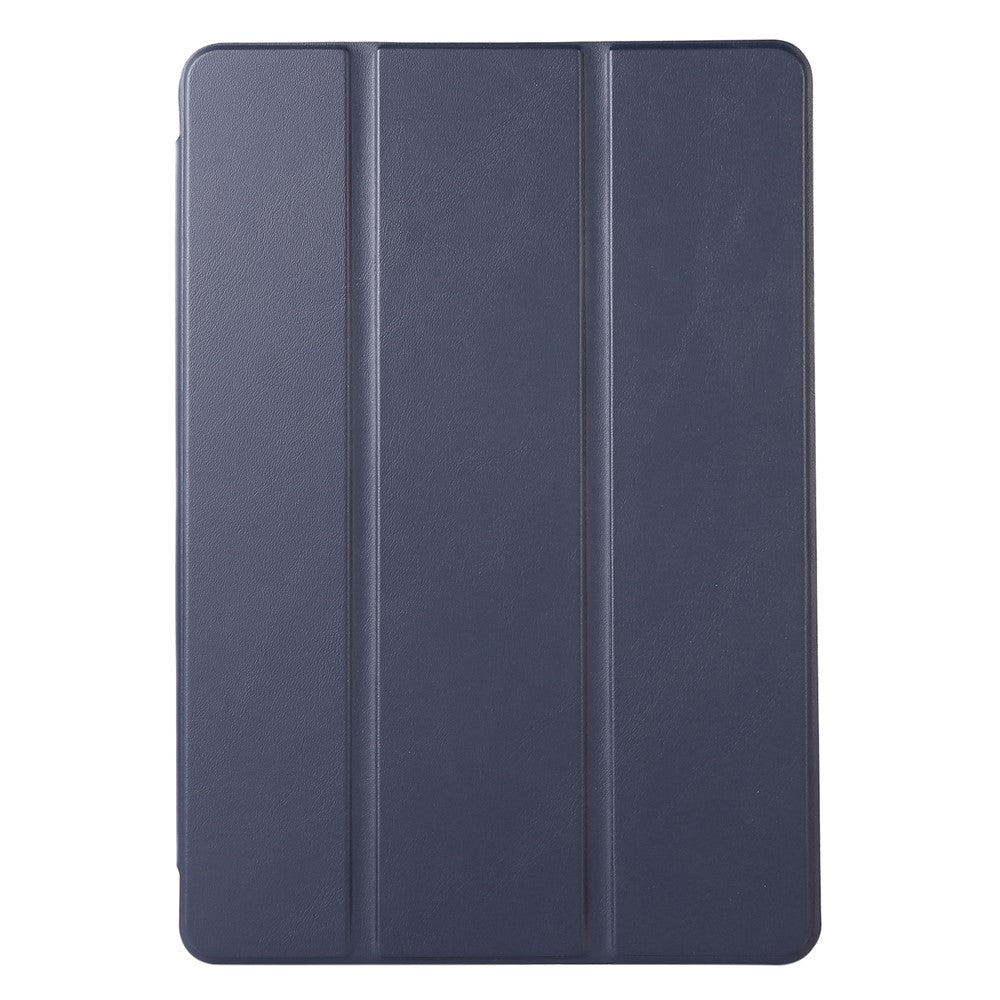 For Huawei MatePad 11 (2023) Solid Color PU Leather Cover Tri-Fold Stand Tablet Case with Pencil Slot