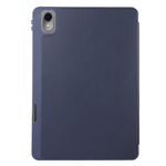For Huawei MatePad 11 (2023) Solid Color PU Leather Cover Tri-Fold Stand Tablet Case with Pencil Slot