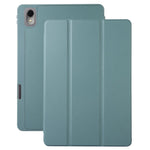 For Huawei MatePad 11 (2023) Solid Color PU Leather Cover Tri-Fold Stand Tablet Case with Pencil Slot