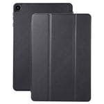 For Huawei MatePad SE 10.4-inch Solid Color PU Leather Tablet Cover Tri-Fold Stand Anti-drop Case with Pencil Slot