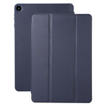 For Huawei MatePad SE 10.4-inch Solid Color PU Leather Tablet Cover Tri-Fold Stand Anti-drop Case with Pencil Slot