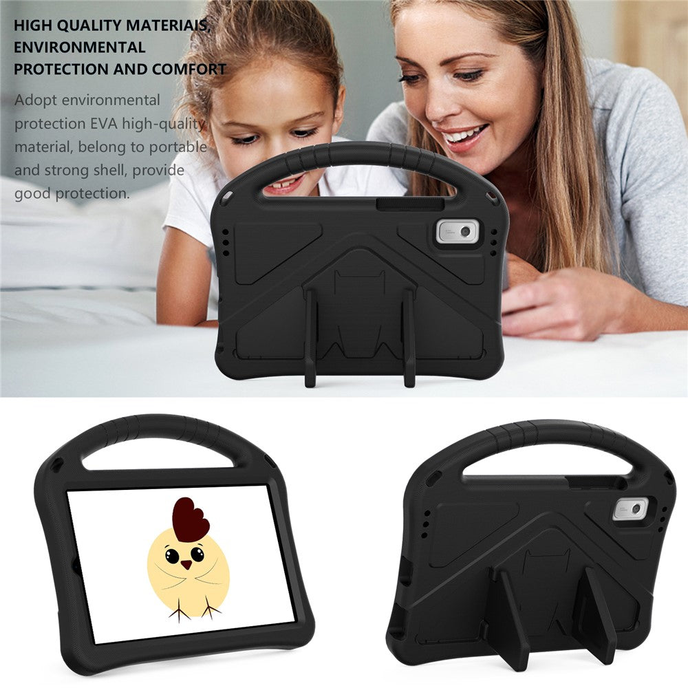 For Lenovo Tab M9 TB-310FU Case EVA Tablet Cover with Ergonomic Handle and Foldable Kickstand
