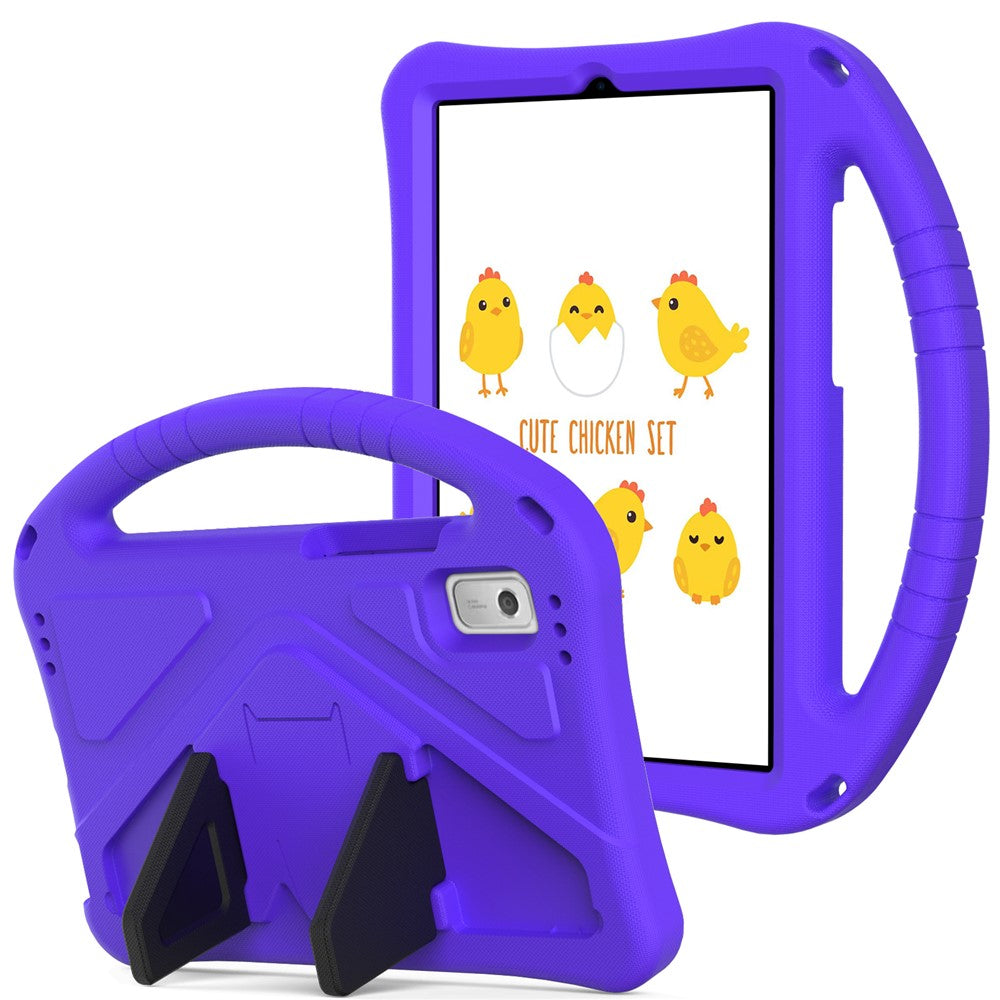 For Lenovo Tab M9 TB-310FU Case EVA Tablet Cover with Ergonomic Handle and Foldable Kickstand