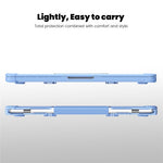 MacBook Air 13 tommer (2026) A3449 / (2025) A3240 / (2024) A3113 / (2022) A2681 Laptopetui PC + TPU-støtte Varmeafledende beskyttelse