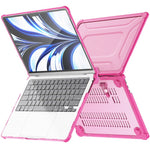 MacBook Air 13 tommer (2026) A3449 / (2025) A3240 / (2024) A3113 / (2022) A2681 Laptopetui PC + TPU-støtte Varmeafledende beskyttelse