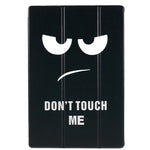 For Samsung Galaxy Tab S8 Ultra Trifold Stand Tablet Case PU Leather Pattern Printing Cover