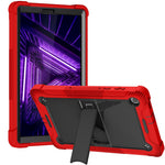 Lenovo Tab M10 Plus TB-X606 Stöd Stötsäkert Skal Silikon + PC Surfplatta Skal