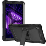 Lenovo Tab M10 Plus TB-X606 Stöd Stötsäkert Skal Silikon + PC Surfplatta Skal