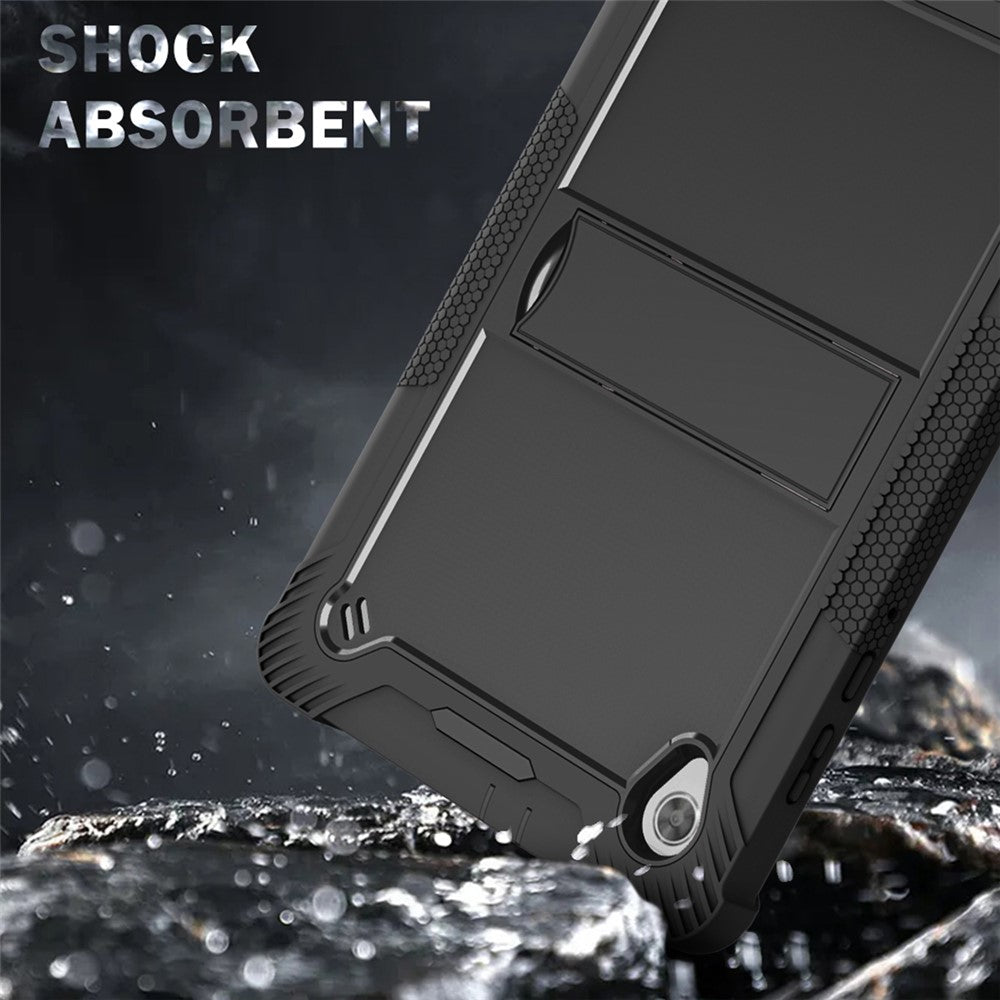 For Lenovo Tab M10 HD Gen 2 TB-X306F / TB-X306X Tablet Protective Shell Kickstand Silicone + PC Cover Case