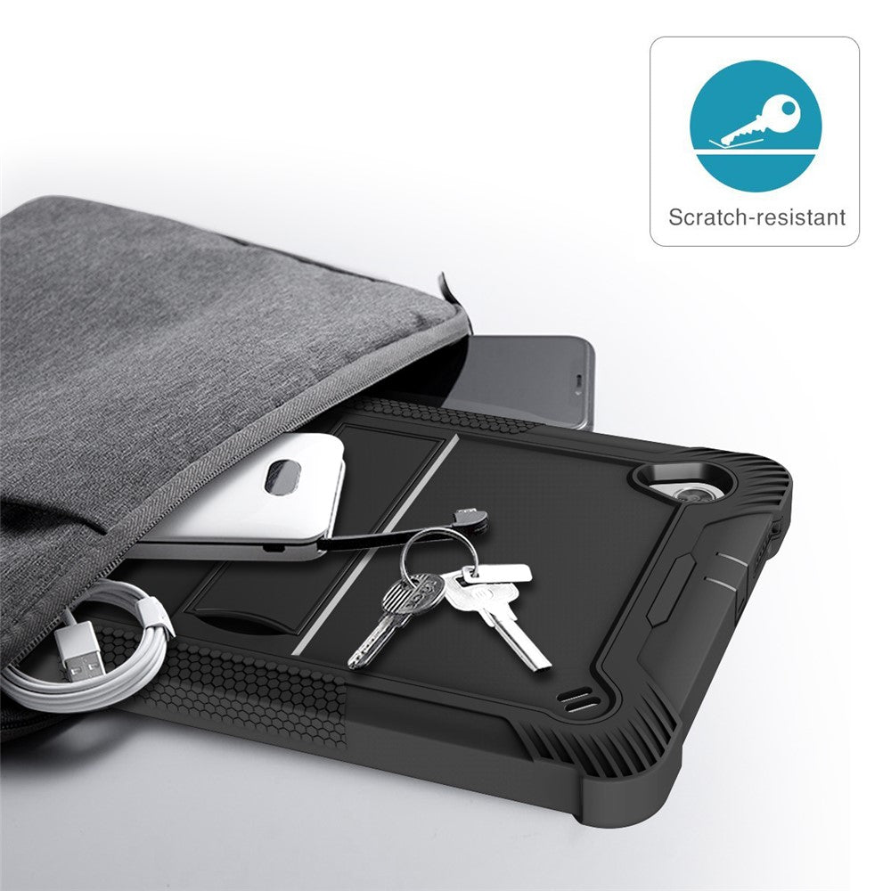For Lenovo Tab M10 HD Gen 2 TB-X306F / TB-X306X Tablet Protective Shell Kickstand Silicone + PC Cover Case