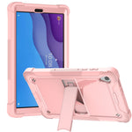 For Lenovo Tab M10 HD Gen 2 TB-X306F / TB-X306X Tablet Protective Shell Kickstand Silicone + PC Cover Case