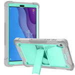 For Lenovo Tab M10 HD Gen 2 TB-X306F / TB-X306X Tablet Protective Shell Kickstand Silicone + PC Cover Case