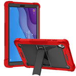 For Lenovo Tab M10 HD Gen 2 TB-X306F / TB-X306X Tablet Protective Shell Kickstand Silicone + PC Cover Case