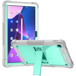 For Lenovo Tab M10 Plus (3rd Gen) / Xiaoxin Pad 2022 10.6 inch Anti-Scratch Tablet Cover Kickstand Silicone + PC Case Shell