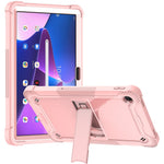 For Lenovo Tab M10 Plus (3rd Gen) / Xiaoxin Pad 2022 10.6 inch Anti-Scratch Tablet Cover Kickstand Silicone + PC Case Shell