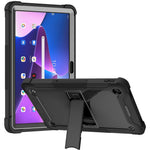 For Lenovo Tab M10 Plus (3rd Gen) / Xiaoxin Pad 2022 10.6 inch Anti-Scratch Tablet Cover Kickstand Silicone + PC Case Shell