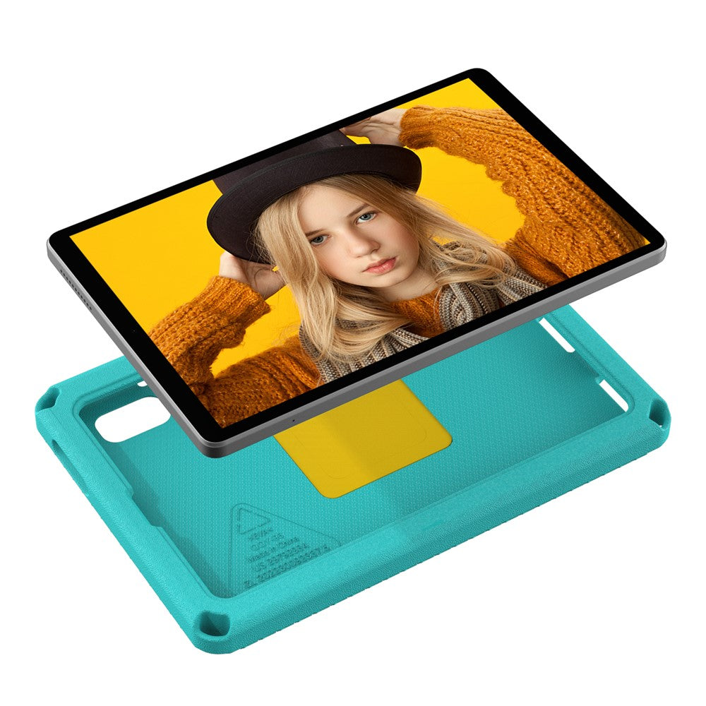Lenovo Tab M9 TB-310FU EVA+PC Surfplatta Skyddsfodral Stöd Handbärande Ringskydd med Axelrem