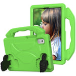 For Lenovo Tab M9 TB-310FU EVA Tablet Case Foldable Thumb Kickstand Anti-drop Cover with Handle Grip