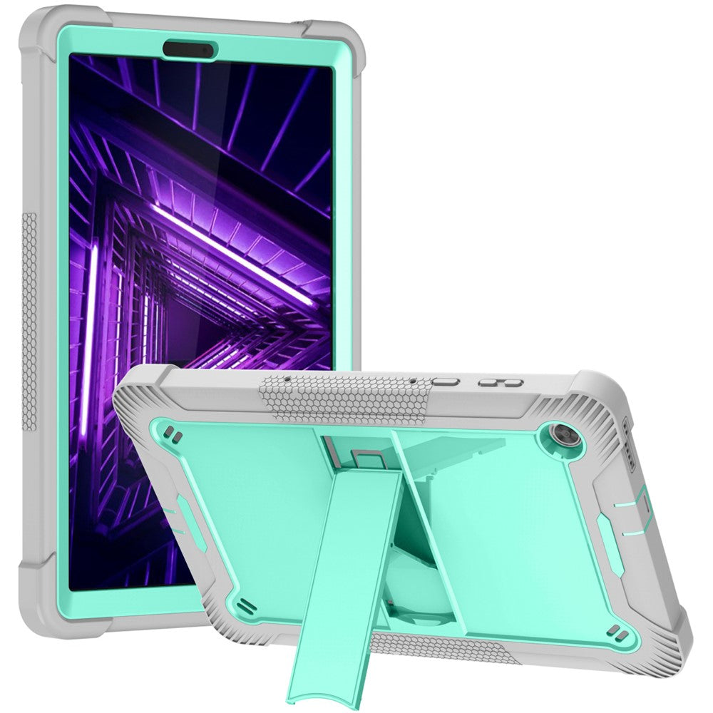 Lenovo Tab M10 Plus Stödplatta Skal Silikon + PC Robust Barnskyddsfodral