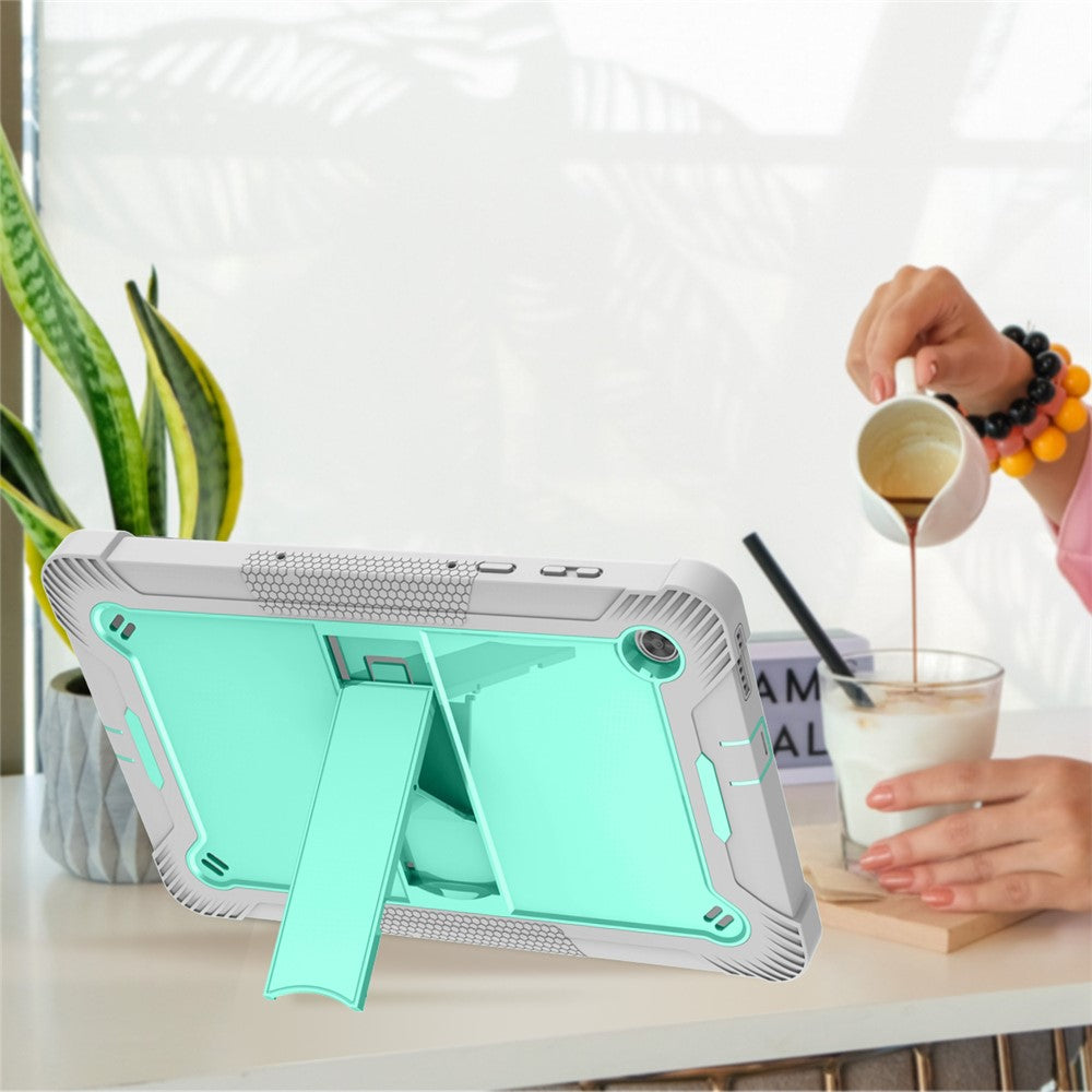 Lenovo Tab M10 Plus Stödplatta Skal Silikon + PC Robust Barnskyddsfodral
