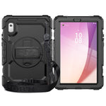 Stativfodral för surfplatta till Lenovo Tab M9 TB-310FU / K9 9" TB310 2023 Handrem Silikon + PC Surfplatta med axelrem PET-skärmfilm