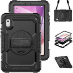 Stativfodral för surfplatta till Lenovo Tab M9 TB-310FU / K9 9" TB310 2023 Handrem Silikon + PC Surfplatta med axelrem PET-skärmfilm