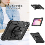 Stativfodral för surfplatta till Lenovo Tab M9 TB-310FU / K9 9" TB310 2023 Handrem Silikon + PC Surfplatta med axelrem PET-skärmfilm