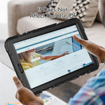 Stativfodral för surfplatta till Lenovo Tab M9 TB-310FU / K9 9" TB310 2023 Handrem Silikon + PC Surfplatta med axelrem PET-skärmfilm